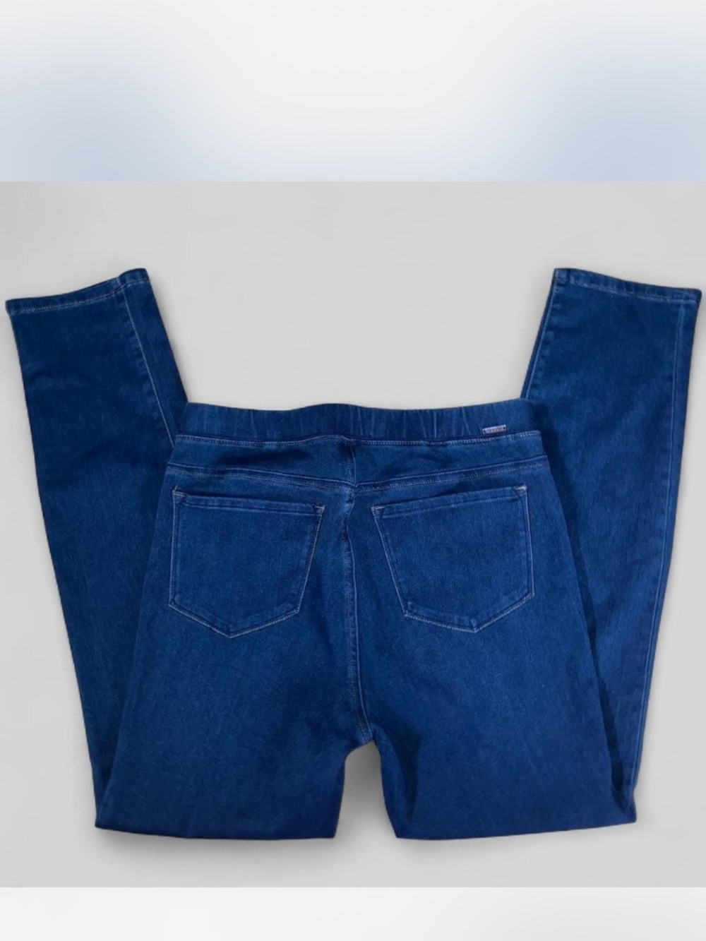 Tractr Women’s Straight Leg Dark Blue Denim Jeans Stretchy Sz 12/31